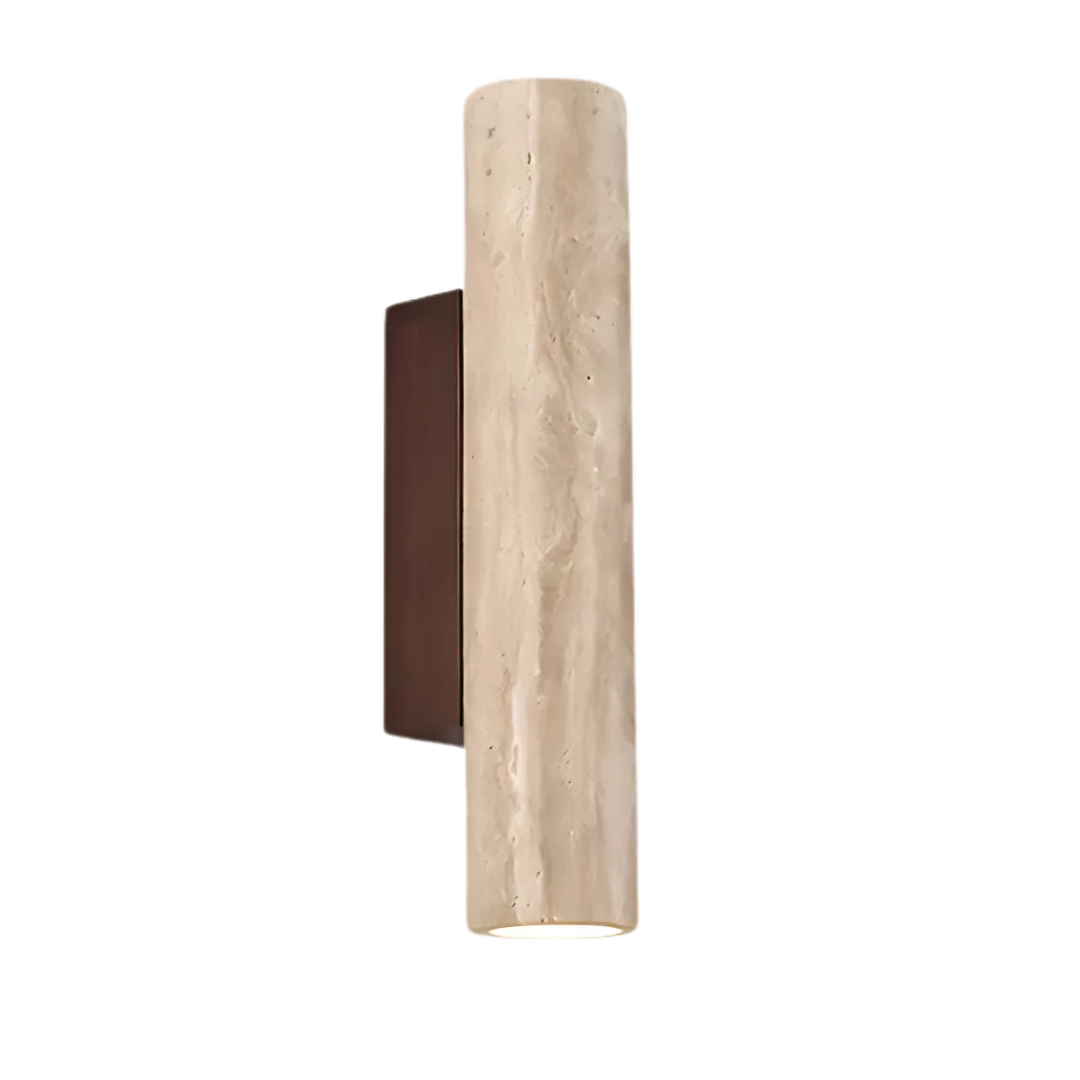 WabiMarble Calm | Wabi-Sabi LED-wandlamp van marmer