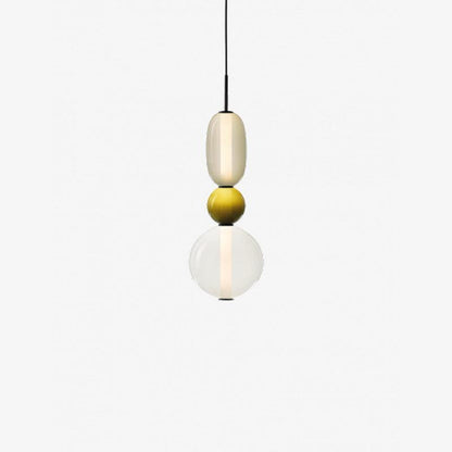 Elegante design hanglamp – moderne gekleurde glas