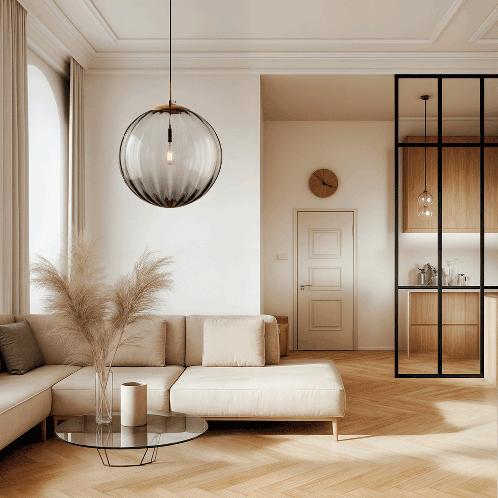 LUMINA ARC – Moderne LED-hanglamp met minimalistische elegantie