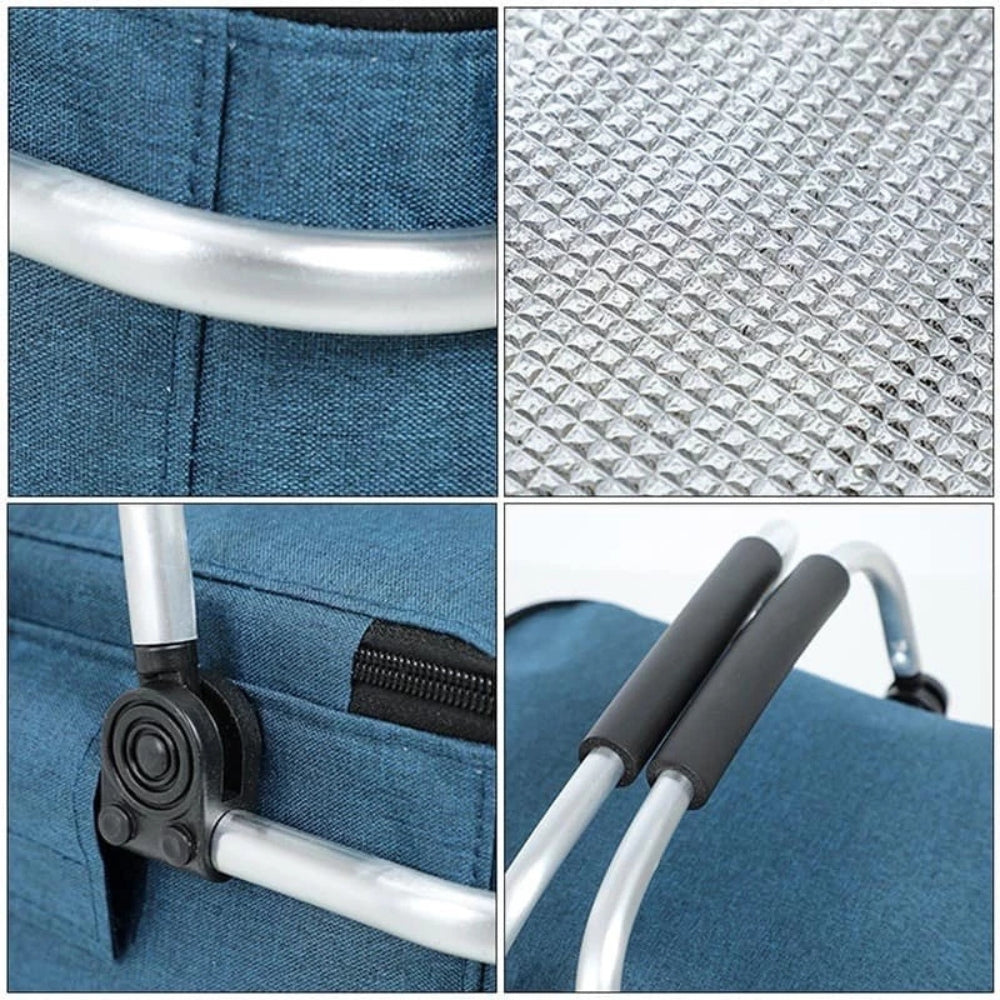 Picknickmand Opvouwbaar | 18L Lekvrij & Waterdicht | Geïsoleerd | Oxford Stof