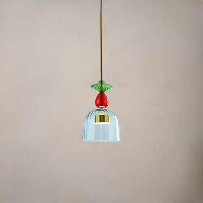 Solira Macaron | Gekleurde glazen hanglamp in Scandinavische stijl