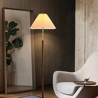 Lunara Shade | Tijdloze staande lamp van rijstpapier in Japandi-stijl