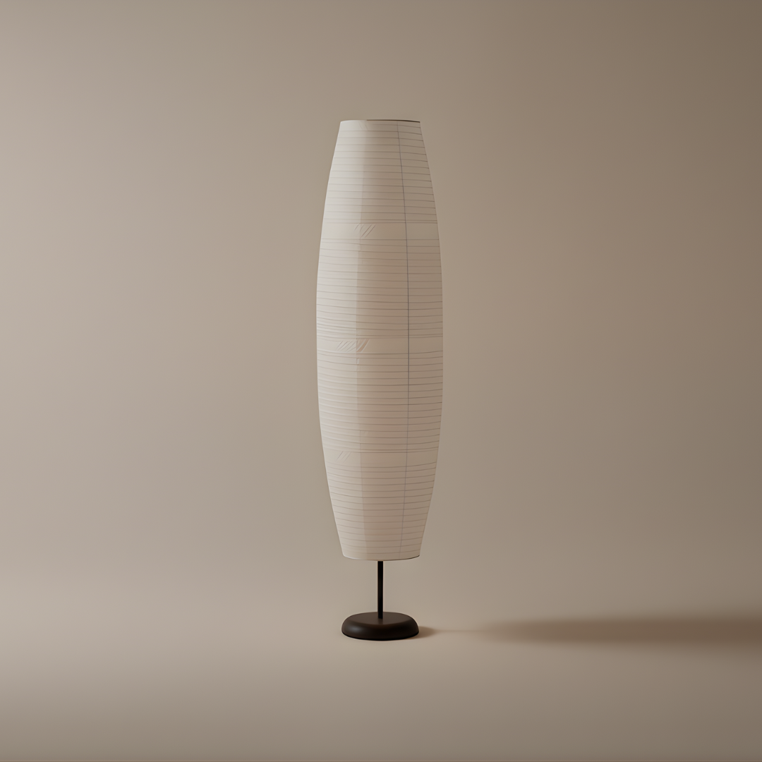 LumoRise | Japandi zuilenlamp van rijstpapier | warm sfeerverlichting