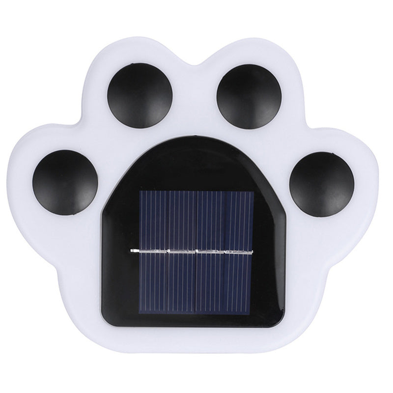 Solvi Paw | Solarbetriebene LED-tuinlampen in pootvorm met grondpin