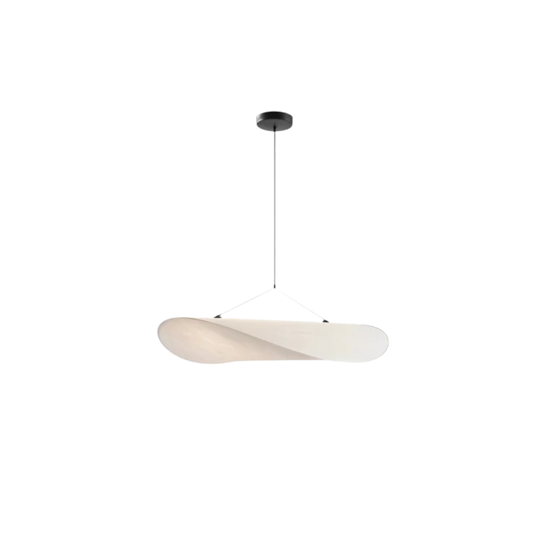 Lunira Tela | Japandi hanglamp met stoffen kap