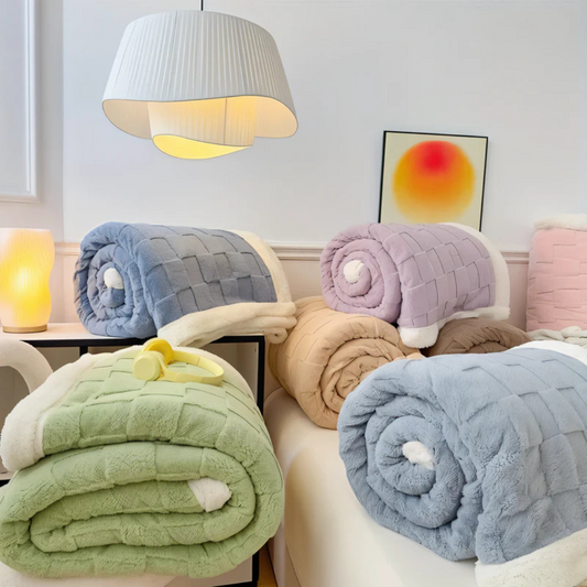 Altis – Luxe Fleece Plaid | Dubbelzijdig Sherpa & Fleece | Superzacht Warmte Dekentje