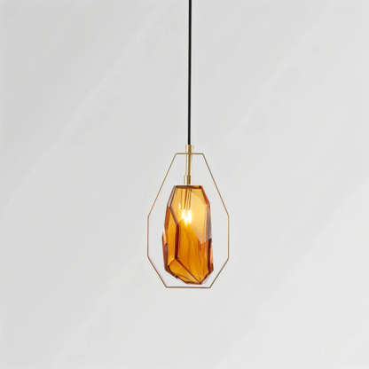 Flavia | Minimalistische hanglamp van glas in moderne stijl