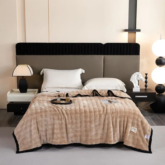 Fleece Deken | Dubbelzijdig Warm & Superzacht | Comfort Plaid | Pluche Materiaal