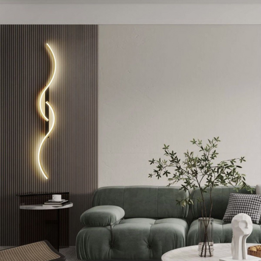 Zovira Edge | Elegante LED wandlamp van aluminium voor sfeervolle binnenverlichting