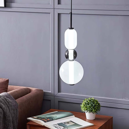 Elegante design hanglamp – moderne gekleurde glas