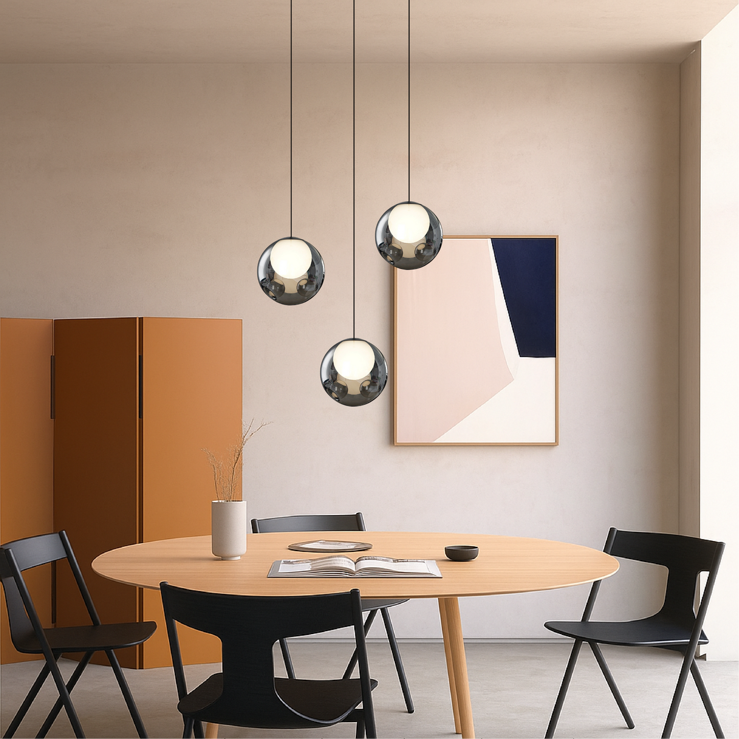 Liraessa | Italiaanse hanglamp van glas in elegant design