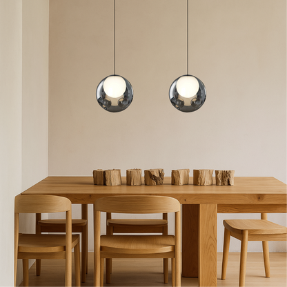 Liraessa | Italiaanse hanglamp van glas in elegant design
