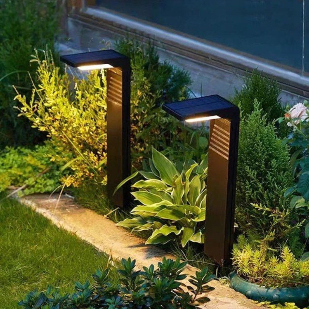 Orin Halo | Solarbetriebene LED-buitenlamp met ringontwerp voor tuin & paden