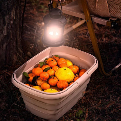 Picknickmand Opvouwbaar | Multifunctioneel & Zelfstaand | Duurzaam Kunststof