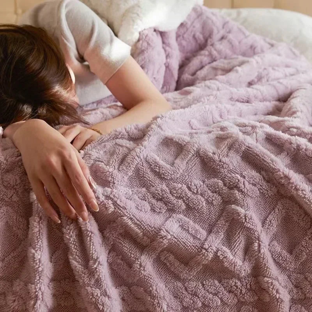 Eryndelle – Dikke Warme Fleece Deken | Superzacht & Stijlvol voor Slaapkamer & Bank