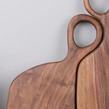 Lignara Zoë | Walnotenhouten serveerplank met ophanggat