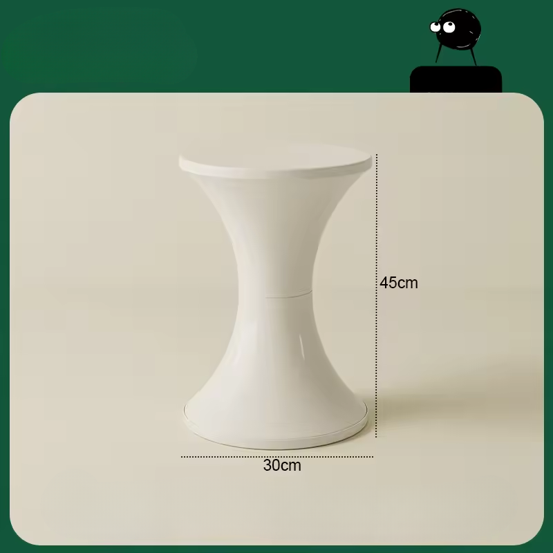 Floratheia Bijzettafel | Zandloperdesign | Licht & Onderhoudsvriendelijk | Kunststof