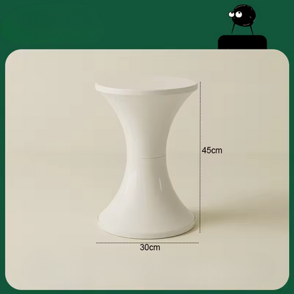 Floratheia Bijzettafel | Zandloperdesign | Licht & Onderhoudsvriendelijk | Kunststof