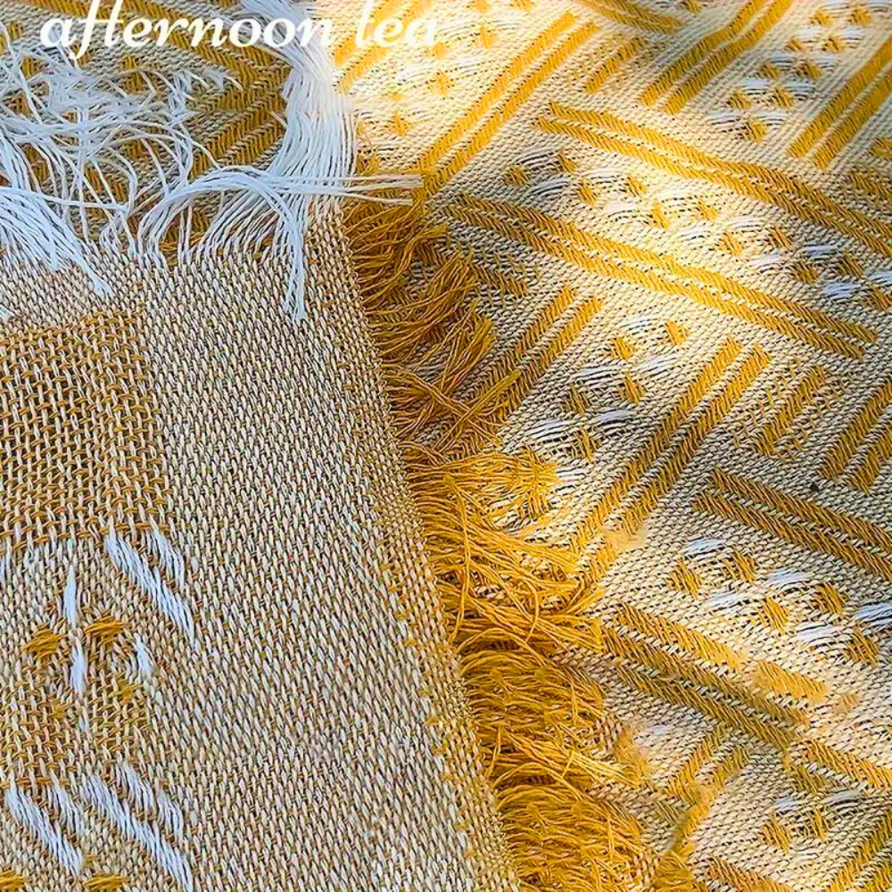 Picknickkleed Geometrisch | Opvouwbaar & Wasbaar | Katoenmix