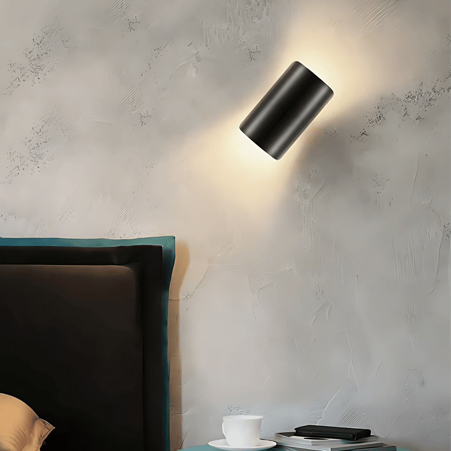 Arcella | Dimbare LED-wandlamp in gebogen design voor warm sfeerverlichting