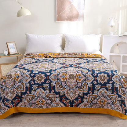 Lushe – Luxe Katoenen Deken | Zacht, Ademend & Boho-Stijl