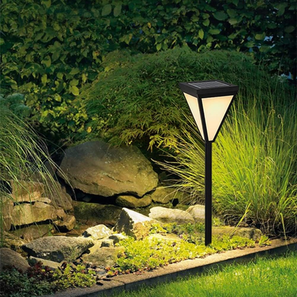 Brill Solis | Moderne op zonne-energie werkende LED-buitenlamp voor tuin & gevel