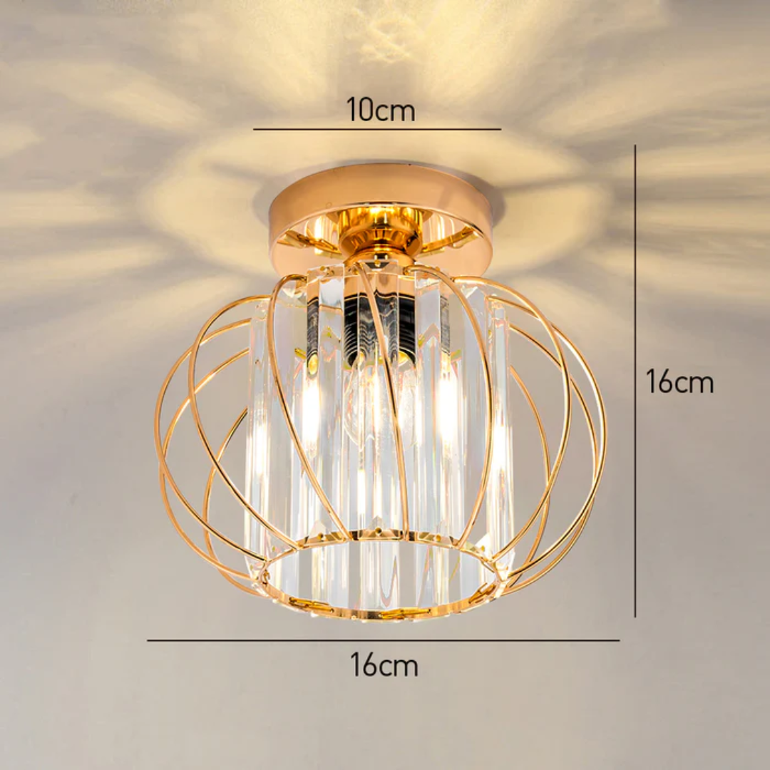 Panora Lux | Moderne glazen plafondlamp met stijlvolle uitstraling