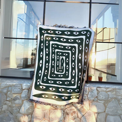 Stranddeken Slang Design | Omkeerbaar | Wasbaar | 100% Katoen