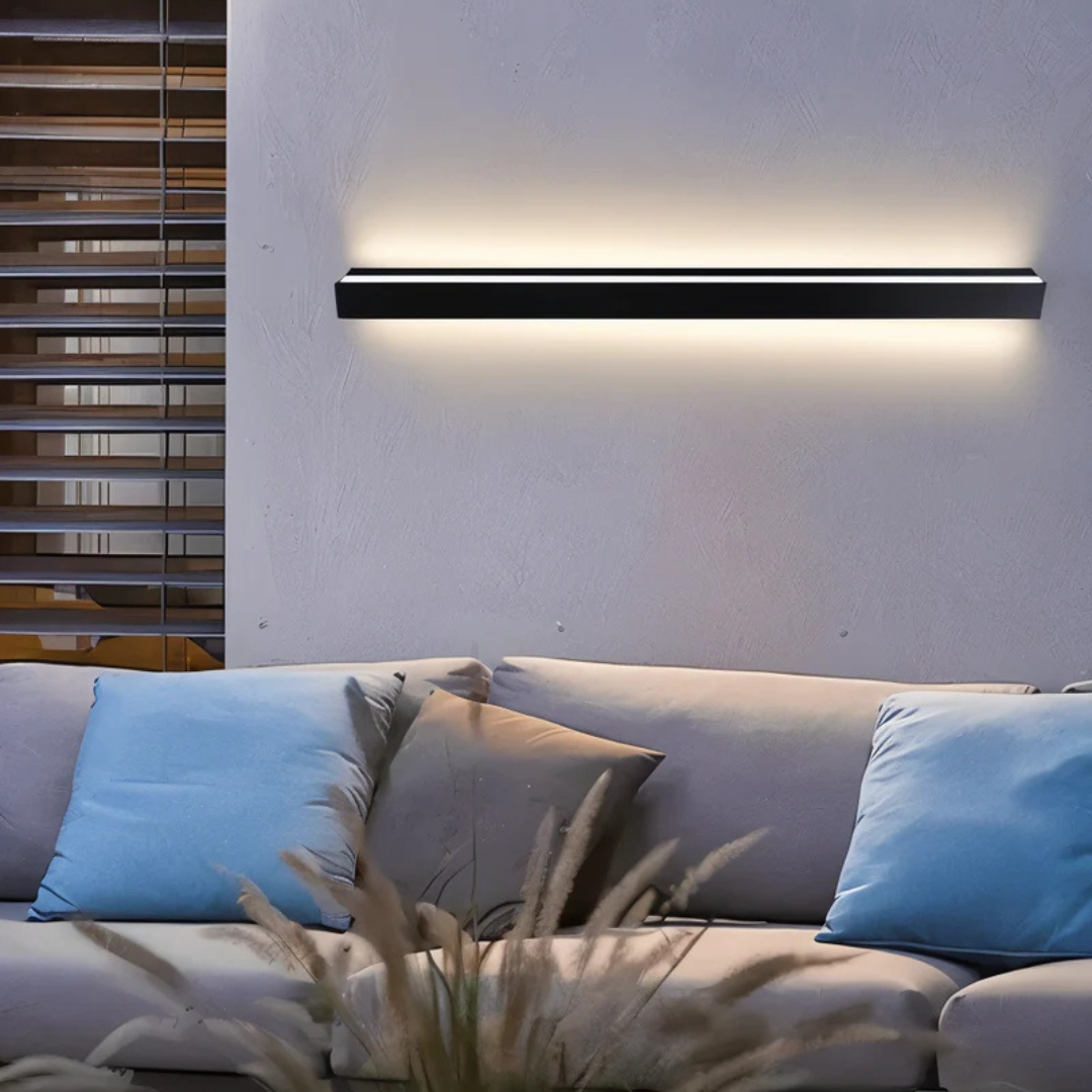Moderne LED-wandlamp voor binnen- en buitengebruik – weerbestendig