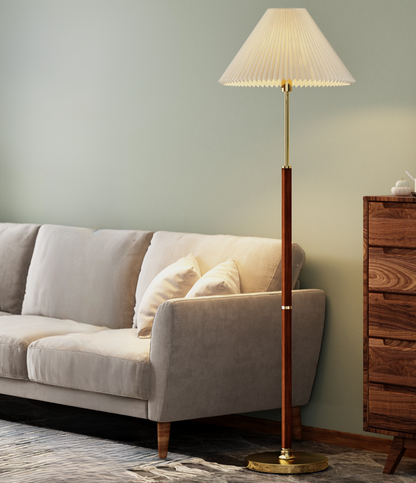 Lunara Shade | Tijdloze staande lamp van rijstpapier in Japandi-stijl