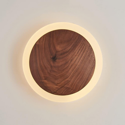 Nalo | LED-wandlamp van hout – Scandinavisch design, energiezuinig