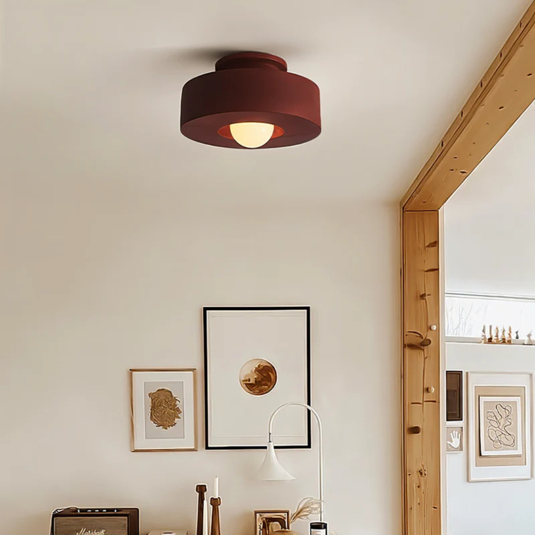 Galini | Ronde LED-plafondlamp in moderne minimalistische stijl