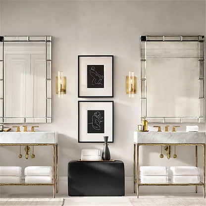 Zwarte design wandlamp – vlamvormige LED-lamp voor modern wonen