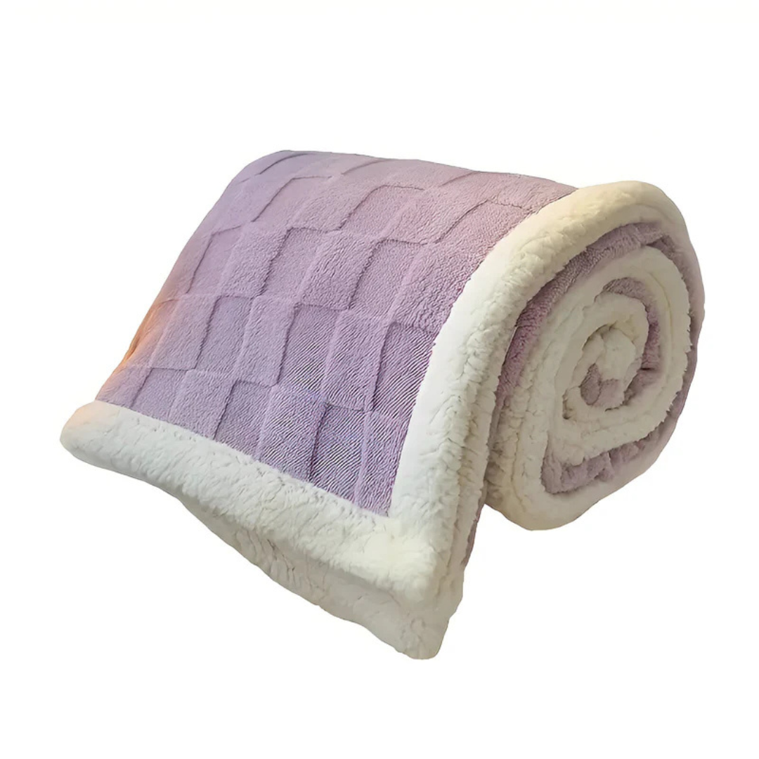 Altis – Luxe Fleece Plaid | Dubbelzijdig Sherpa & Fleece | Superzacht Warmte Dekentje