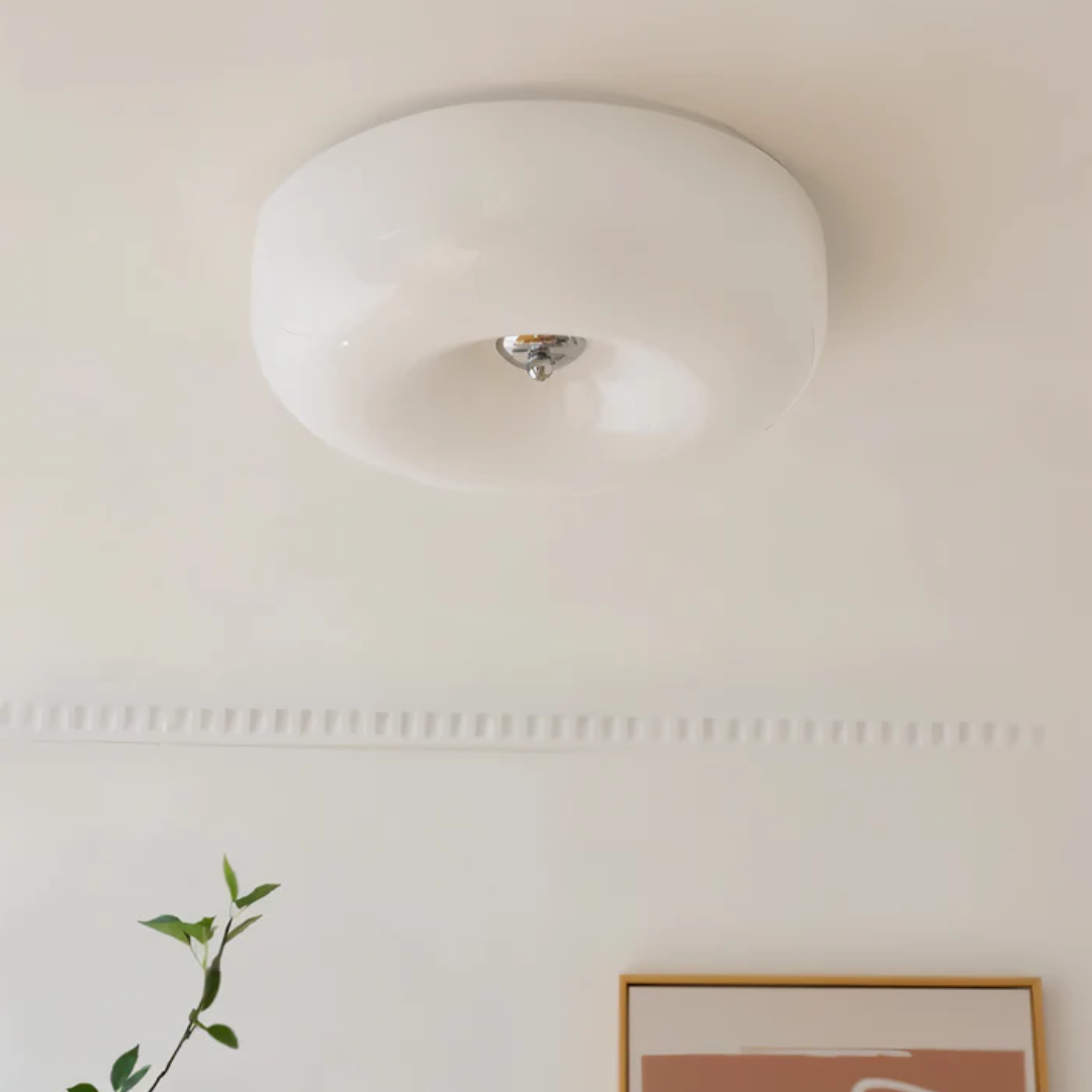 Zyros Lumea | Scandinavische LED-plafondlamp met warmwit licht