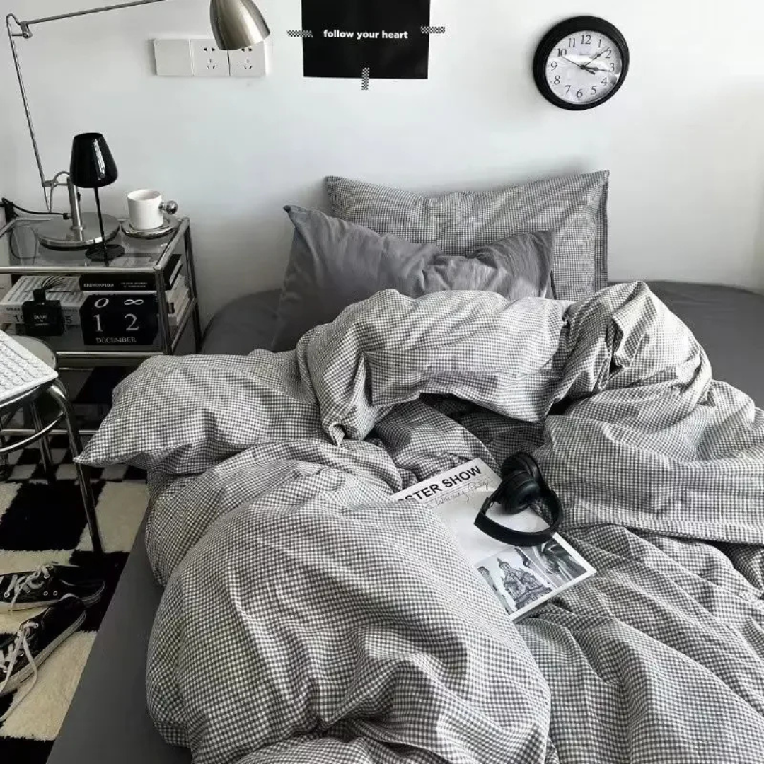 Nidus – Luxe Scandinavisch Bedovertrek Set | Zacht, Ademend & Premium Slaapcomfort