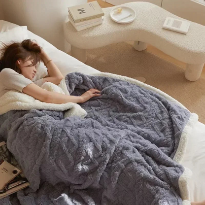 Eryndelle – Dikke Warme Fleece Deken | Superzacht & Stijlvol voor Slaapkamer & Bank