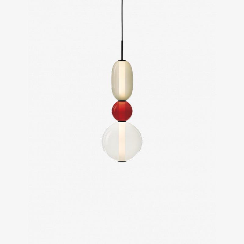 Elegante design hanglamp – moderne gekleurde glas
