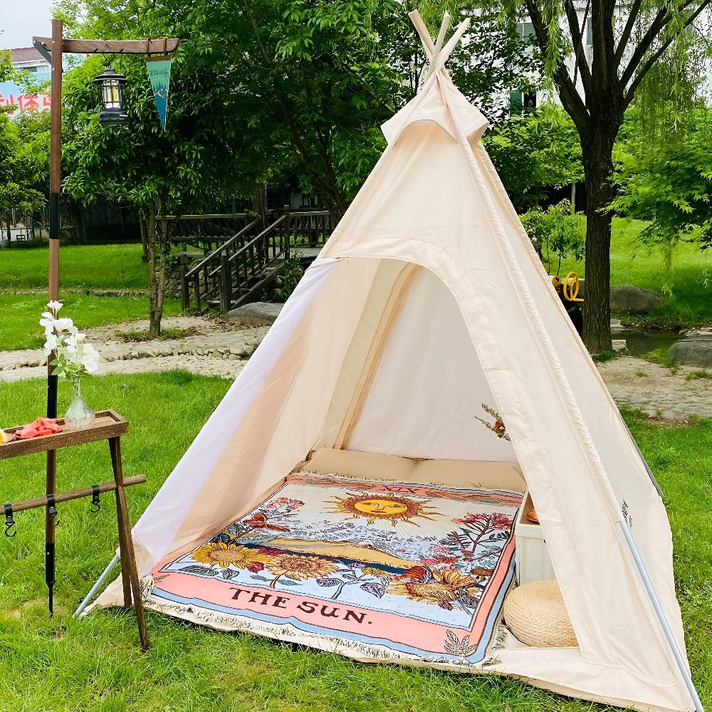 Wandkleed Boho Zon | Tarot Design | 160x130 cm | Microvezel