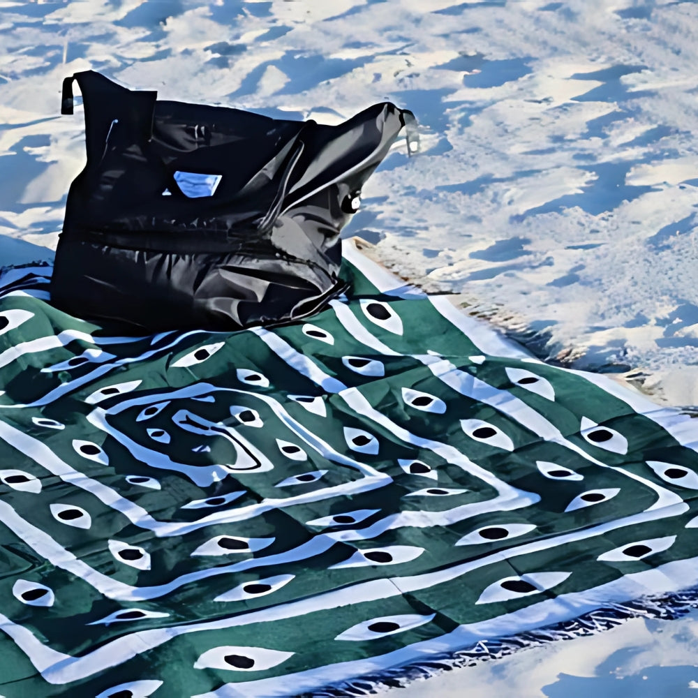 Stranddeken Slang Design | Omkeerbaar | Wasbaar | 100% Katoen