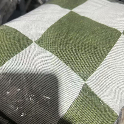 Picknickkleed Geruit | 130x180 cm | Met Franjes | Microvezel