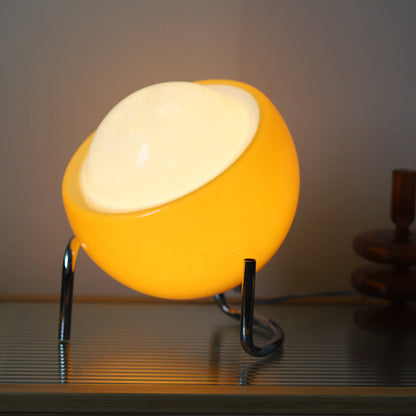 Bauvara Light | LED-tafellamp in Bauhaus-stijl met glazen kap