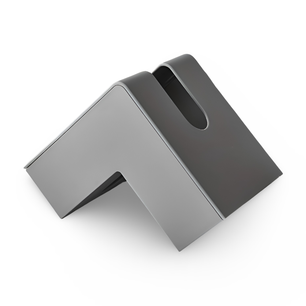 AngleEase – Moderne L-vormige tissuehouder | Vierkante opbergdoos voor zakdoekjes