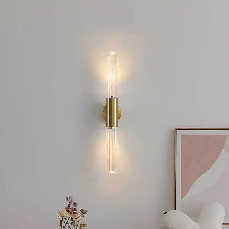 Moderne glas-staaf-wandlamp – elegant LED-ontwerp voor woonkamer, slaapkamer & hal