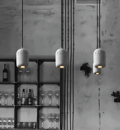 Kiva Cast | Hanglamp van beton in industrieel design met LED-techniek