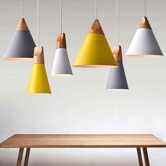 Bardora hanglamp | Scandinavisch Design | Hout & Metaal | Bardora