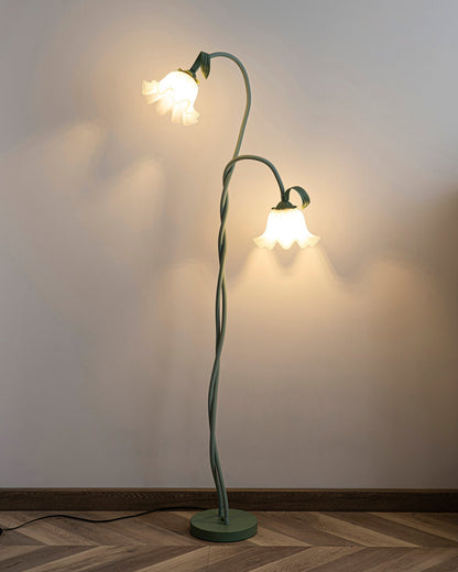 Calla Stehleuchte | LED Stehlamp in bloemenvorm met decoratief design