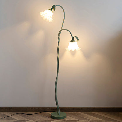 Calla Stehleuchte | LED Stehlamp in bloemenvorm met decoratief design