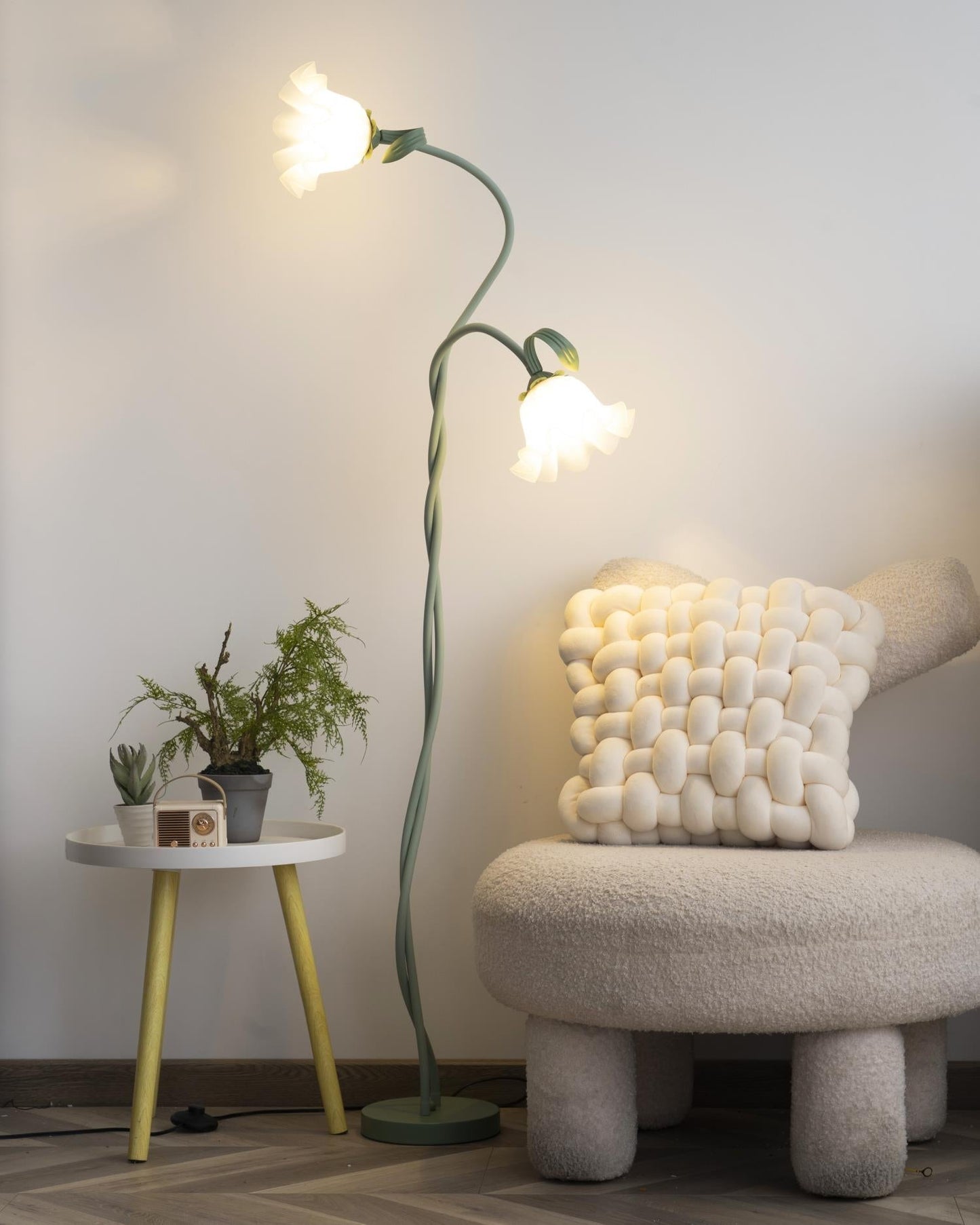 Calla Stehleuchte | LED Stehlamp in bloemenvorm met decoratief design