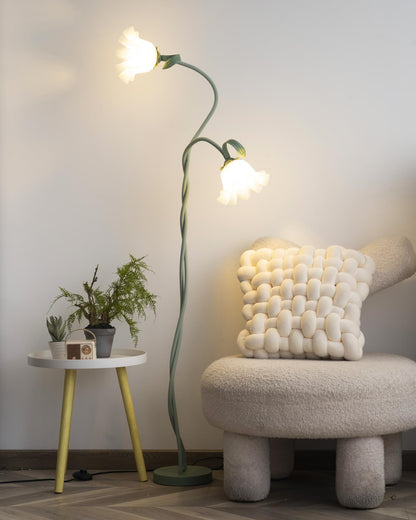 Calla Stehleuchte | LED Stehlamp in bloemenvorm met decoratief design